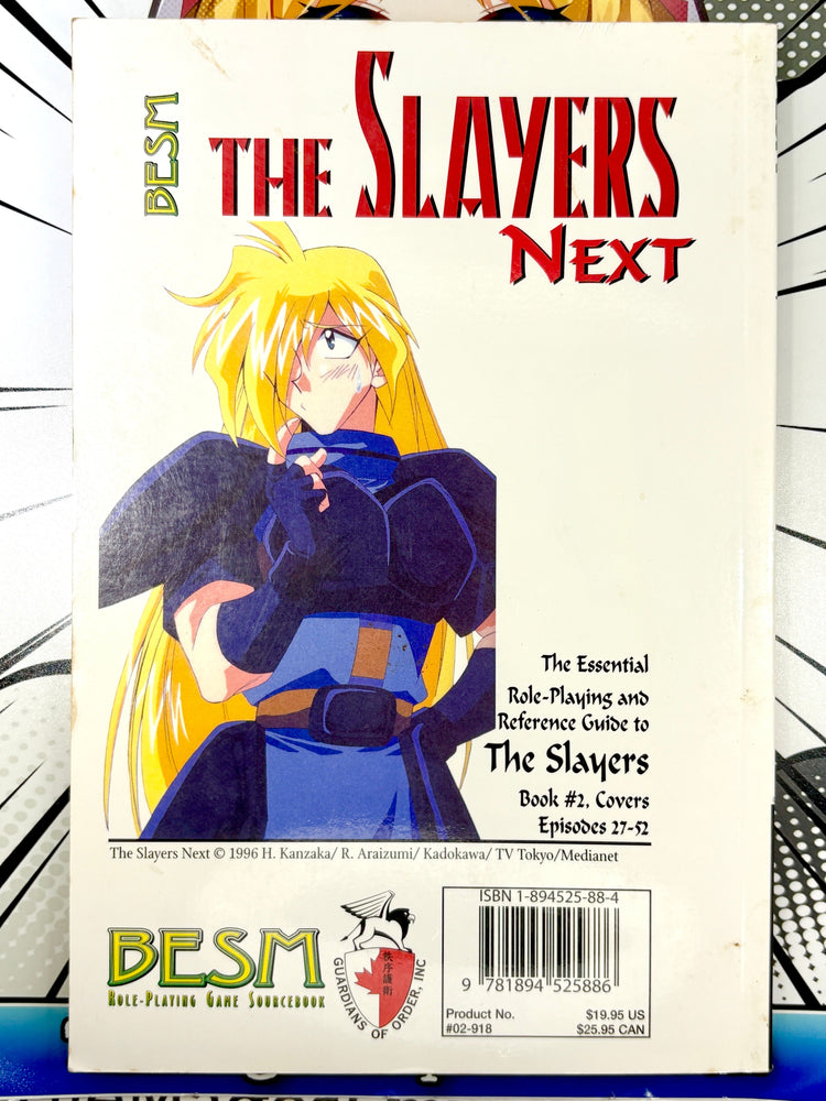 BESM The Slayers Next Book 2 (Online Order Only)