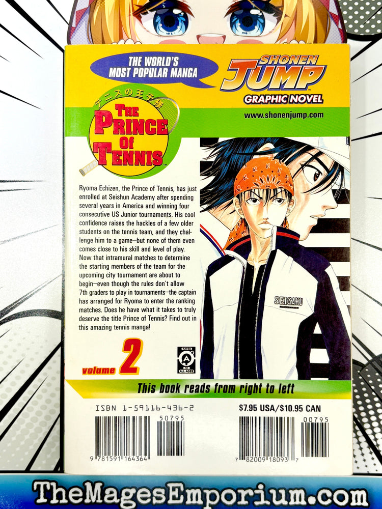 The Prince of Tennis Vol 2 (Online Order Only)