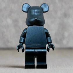 Bearbrick Monochrome Metallic Bear Minifigures – Multiple Vibrant Colors! (ONLINE ORDER ONLY)