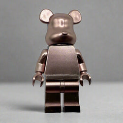 Bearbrick Monochrome Metallic Bear Minifigures – Multiple Vibrant Colors! (ONLINE ORDER ONLY)