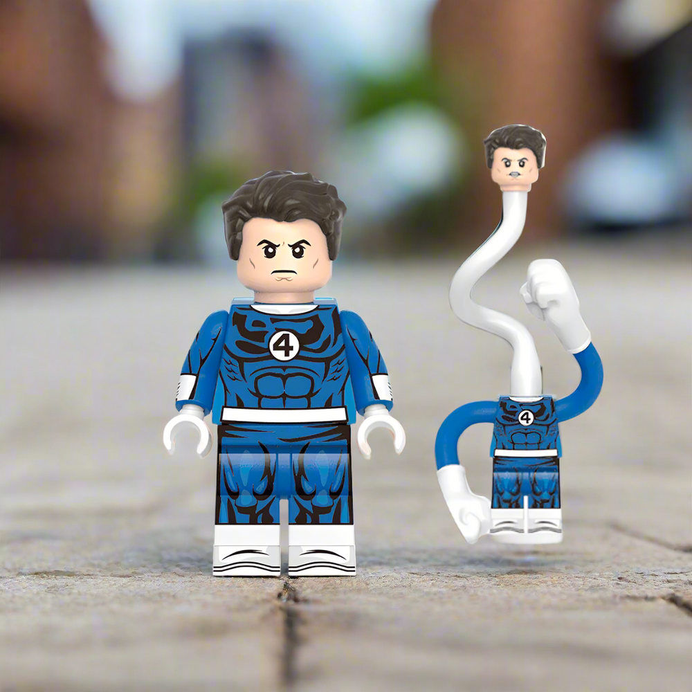 Mr. Fantastic Reed Richard Fantastic 4 Custom Minifigure (ONLINE ORDER ONLY)