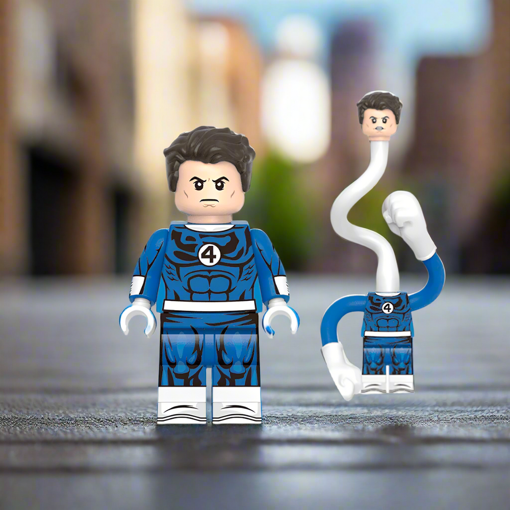 Reed Richard Mr. Fantastic Fantastic 4 Custom Minifigure (ONLINE ORDER ONLY)