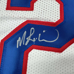 Autographed/Signed Mitch Richmond Sacramento White Basketball Jersey JSA COA (ONLINE ORDER ONLY)