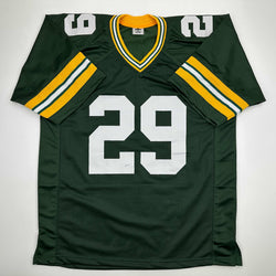 Autographed/Signed Xavier McKinney Green Bay Green Football Jersey JSA COA (ONLINE ORDER ONLY)
