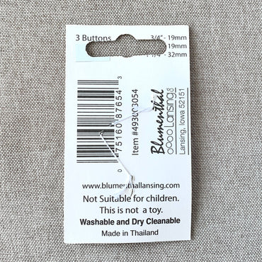 3054 - Coordinates - 2 Hole - Assorted Sizes - Brown, Grey, Ivory (ONLINE ORDER ONLY)