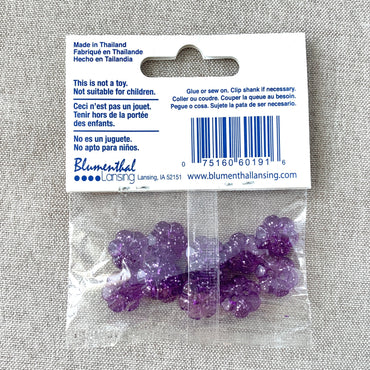1502 Purple Petals - Favorite Findings - 2 Hole Buttons (ONLINE ORDER ONLY)