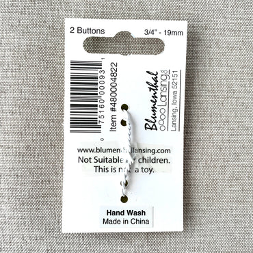 4822 Yellow Flower - Flower Garden - 2 Hole - 19mm Buttons (ONLINE ORDER ONLY)