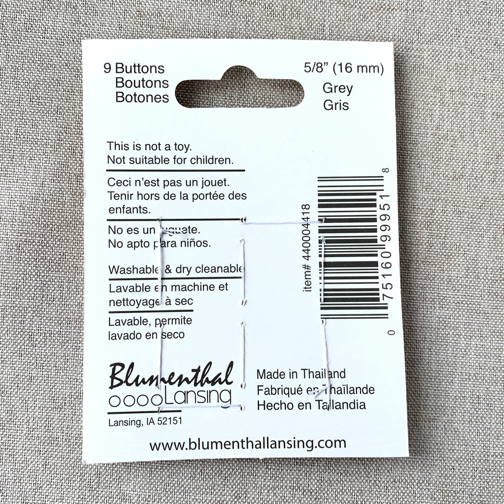 4418 Vintage Mauve Fan - La Mode Fashion - 2 Holes - 16mm - Mauve Purple (ONLINE ORDER ONLY)