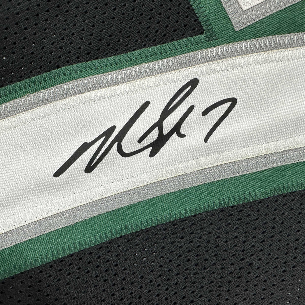 Facsimile Autographed Michael Mike Vick Philadelphia Black Reprint Laser Auto Football Jersey Size Men's XL (ONLINE ORDER ONLY)