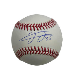 Autographed/Signed Frank Thomas Rawlings Official Major League Baseball ROML Beckett BAS COA Auto (ONLINE ORDER ONLY)
