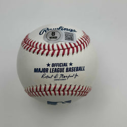Autographed/Signed Frank Thomas Rawlings Official Major League Baseball ROML Beckett BAS COA Auto (ONLINE ORDER ONLY)