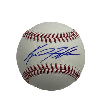 Autographed/Signed Keith Foulke Rawlings Official Major League Baseball ROML JSA COA Auto (ONLINE ORDER ONLY)