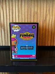 Funko Fundays Experience 2025: Pop! Originals MARVEL Freddy Funko as Iron Man (Blacklight) LE500 (Online Order Only)
