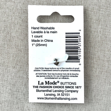 1012 Beautiful Buttons Metallic Desert - La Mode - 1 Hole - 25mm - Pastel Metallic (ONLINE ORDER ONLY)