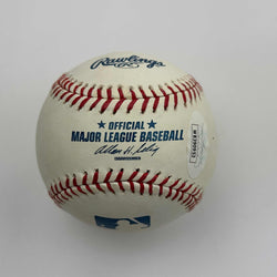 Autographed/Signed Tom Glavine Rawlings Official Major League ROML Baseball JSA COA (ONLINE ORDER ONLY)