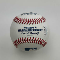 Autographed/Signed Wade Boggs Rawlings Official Major League Baseball ROML JSA COA Auto (ONLINE ORDER ONLY)