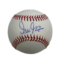Autographed/Signed Ozzie Guillen Rawlings Official Major League Baseball ROML JSA COA Auto (ONLINE ORDER ONLY)