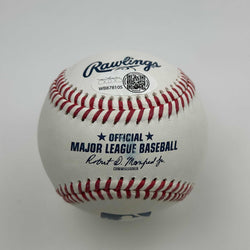 Autographed/Signed Jim Palmer Rawlings Official Major League Baseball ROML JSA COA (ONLINE ORDER ONLY)