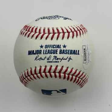 Autographed/Signed Steve Garvey Rawlings Official Major League Baseball ROML JSA COA Auto
