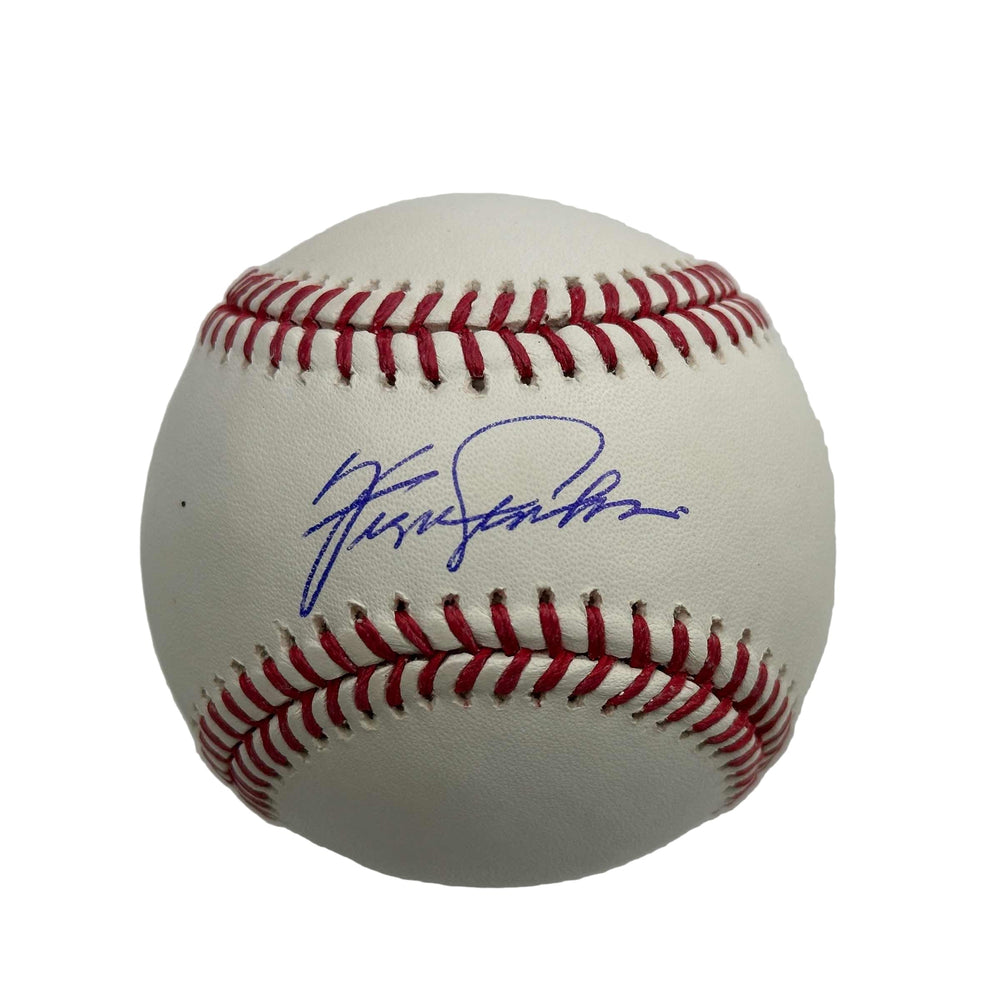 Autographed/Signed Ferguson Fergie Jenkins Rawlings Official Major League Baseball ROML Beckett BAS COA (ONLINE ORDER ONLY)
