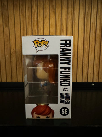 Funko Fundays Experience 2025: Pop! Originals DC Franny Funko as Wonder Woman (Diamond Glitter) LE2100 (Online Order Only)