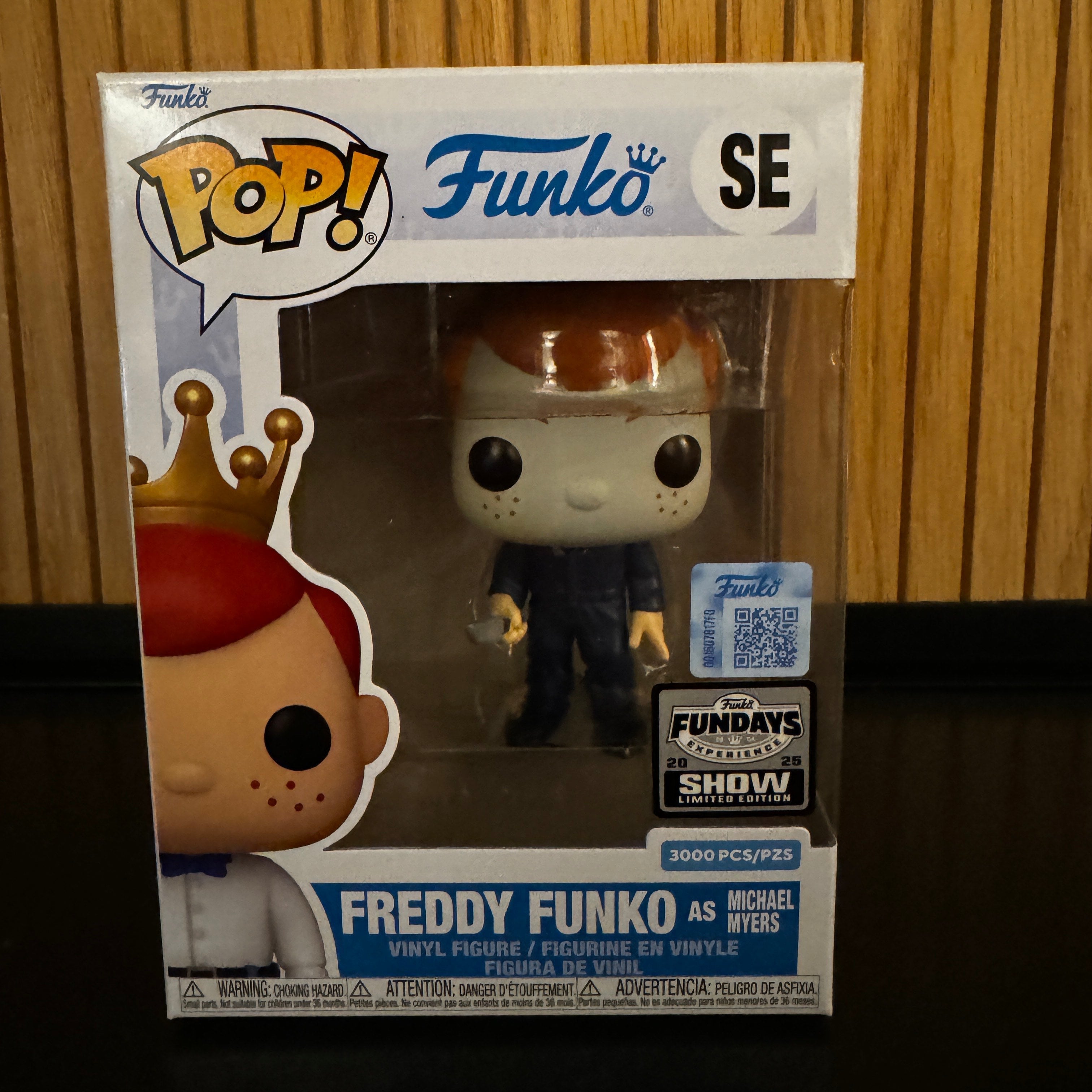 Funko Fundays Experience 2025: Pop! Originals HORROR Halloween Freddy Funko as Michael Myers () LE3000 (Online Order Only)