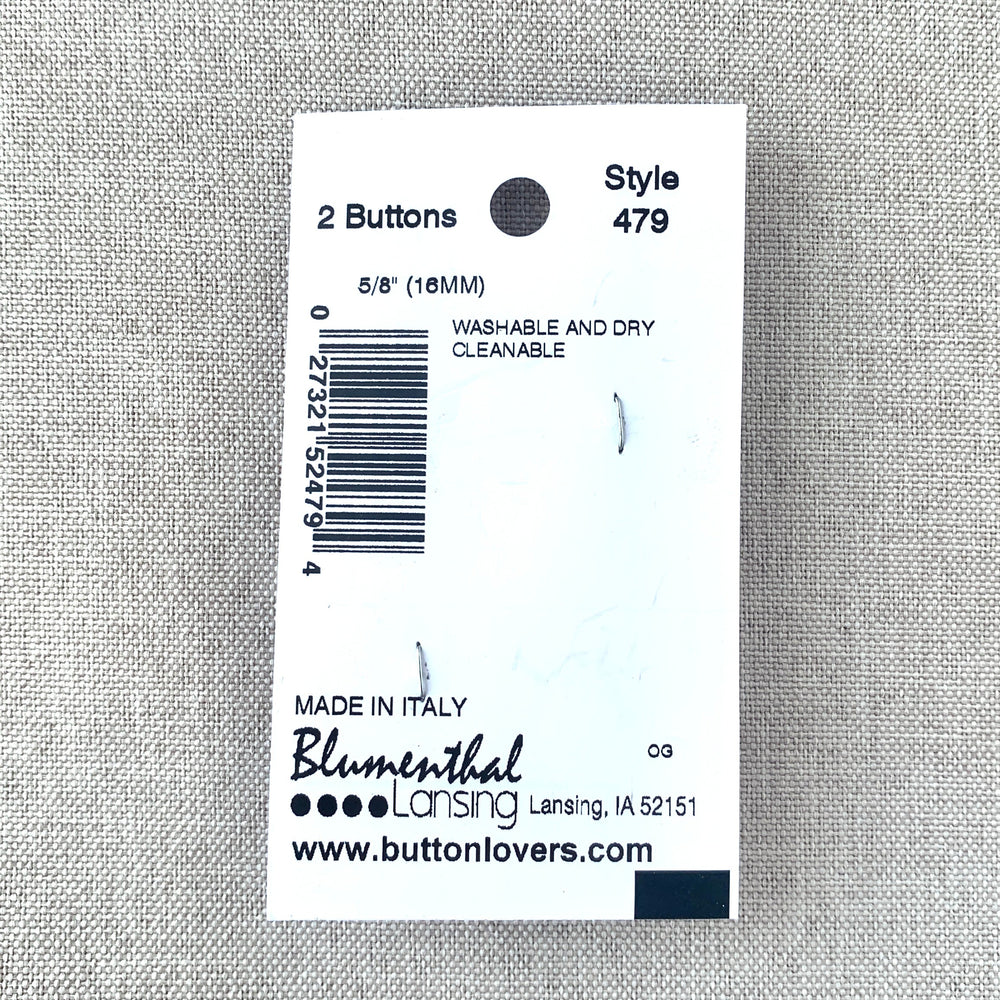 479 Green Flower - La Petite - 1 Hole Shank - 16mm - Green (ONLINE ORDER ONLY)