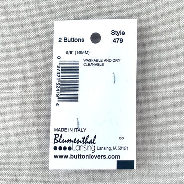 479 Green Flower - La Petite - 1 Hole Shank - 16mm - Green (ONLINE ORDER ONLY)