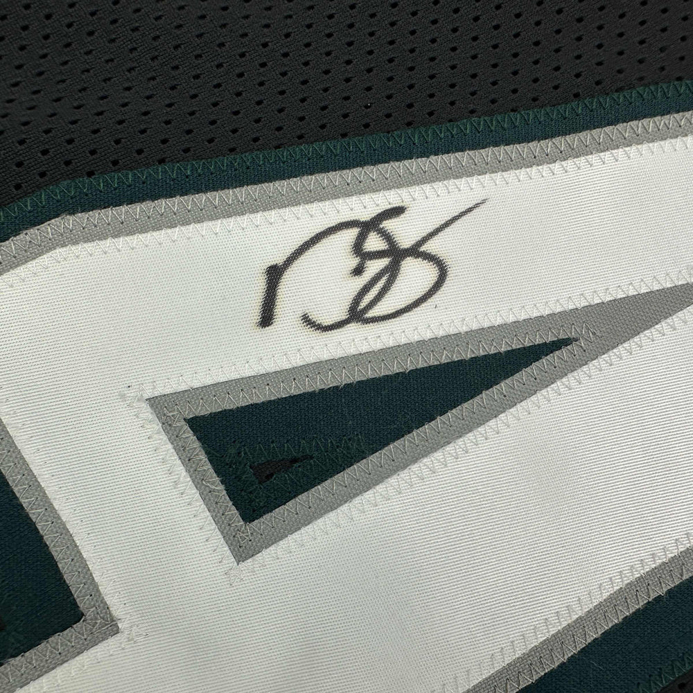 Autographed/Signed Darren Sproles Philadelphia Black Football Jersey Beckett BAS COA (ONLINE ORDER ONLY)