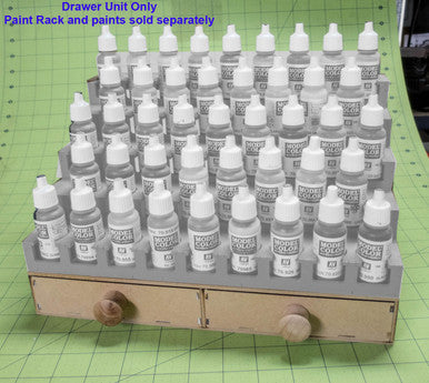 Drawer Add-On For Paint Rack - Double Drawer (Online Order Only) (Online Order Only)