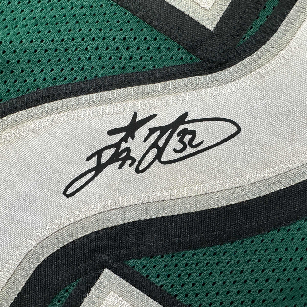 Facsimile Autographed Ricky Watters Philadelphia Green Reprint Laser Auto Football Jersey Size Men's XL (ONLINE ORDER ONLY)