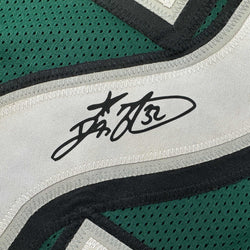 Facsimile Autographed Ricky Watters Philadelphia Green Reprint Laser Auto Football Jersey Size Men's XL (ONLINE ORDER ONLY)