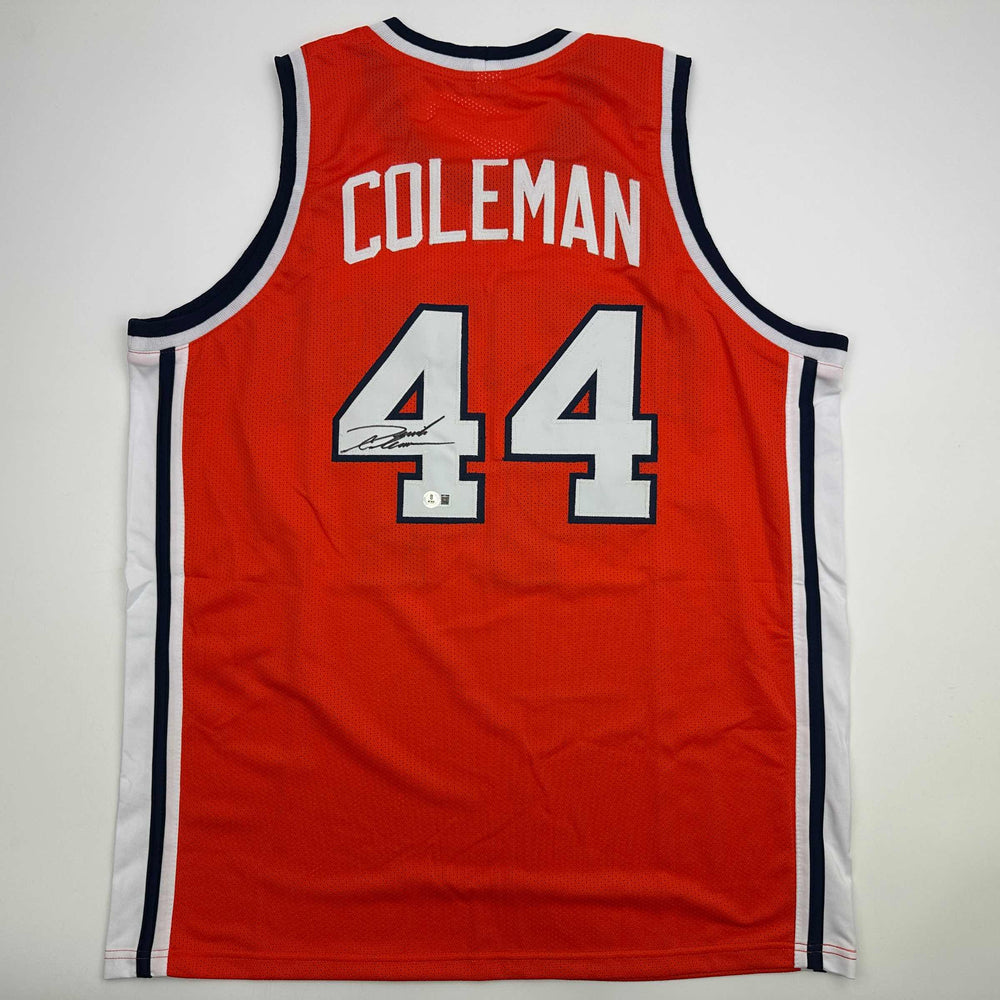 Autographed/Signed Robert Horry Houston Red Basketball Jersey Beckett BAS COA (ONLINE ORDER ONLY)