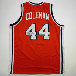 Autographed/Signed Robert Horry Houston Red Basketball Jersey Beckett BAS COA (ONLINE ORDER ONLY)