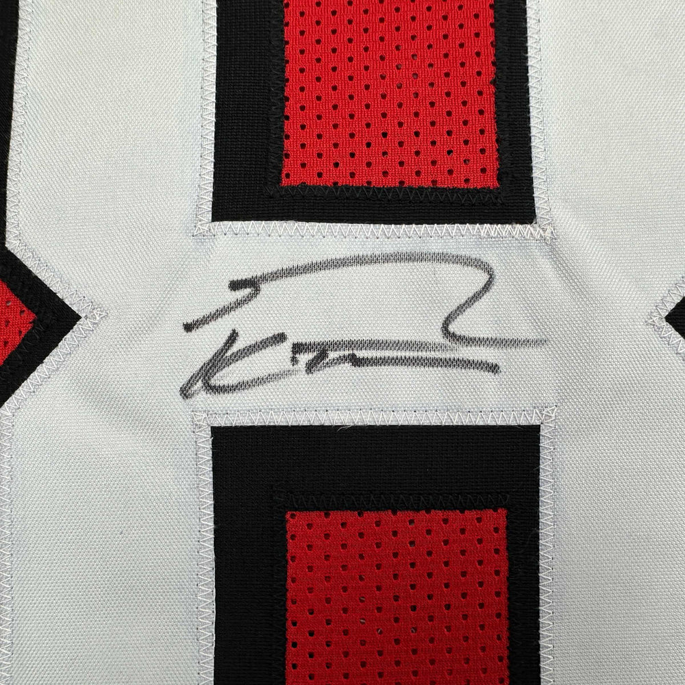 Autographed/Signed George Kittle San Francisco Red Alternate Football Jersey Beckett BAS COA (ONLINE ORDER ONLY)