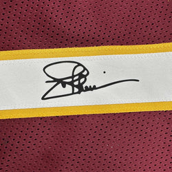 Framed Facsimile Autographed Joe Theismann 35x39 Washington Red Reprint Laser Auto Football Jersey (ONLINE ORDER ONLY)