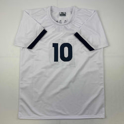 Facsimile Autographed Harry Kane Tottenham Hotspur FC White Reprint Laser Auto Soccer Jersey Size Men's XL (ONLINE ORDER ONLY)