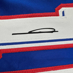Facsimile Autographed Zinedine Zidane France Blue World Cup Reprint Laser Auto Soccer Jersey Size Men's XL (ONLINE ORDER ONLY)