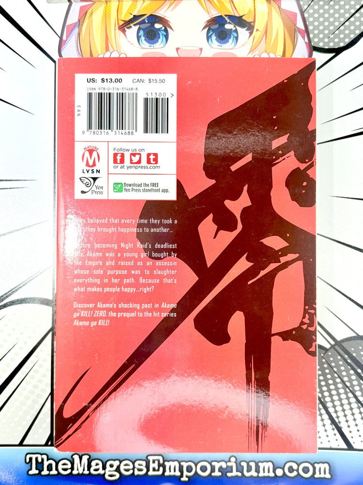 Akame ga Kill Zero Vol 1 (Online Order Only)