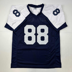 Facsimile Autographed Dez Bryant Dallas Thanksgiving Day Reprint Laser Auto Football Jersey Size Men's XL (ONLINE ORDER ONLY)