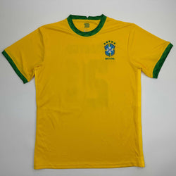 Autographed/Signed Rodrygo Silva de Goes Brazil Yellow Soccer World Cup Jersey Beckett BAS COA (ONLINE ORDER ONLY)