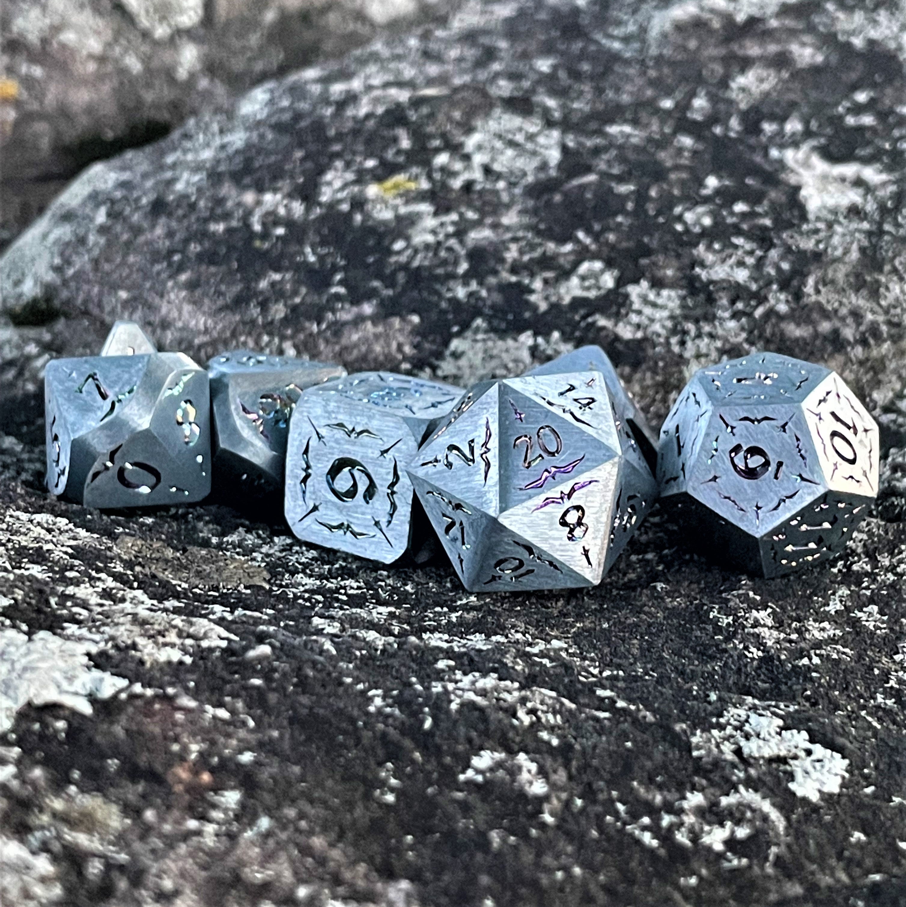 Sword of the Holy Knight Metal Dice Set (ONLINE ORDER ONLY)