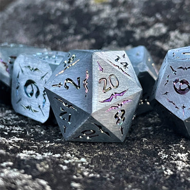 Sword of the Holy Knight Metal Dice Set (ONLINE ORDER ONLY)