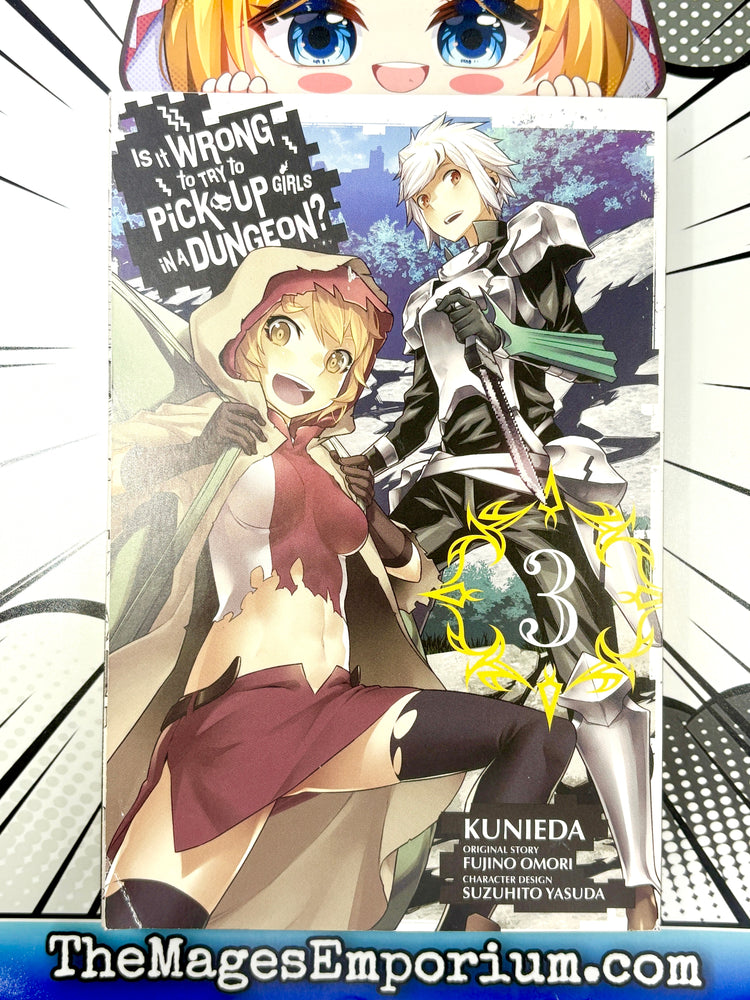 Is It Wrong To Try To Pick Up Girls in a Dungeon? Vol 3 (Online Order Only)