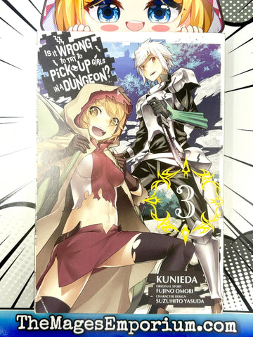Is It Wrong To Try To Pick Up Girls in a Dungeon? Vol 3 (Online Order Only)