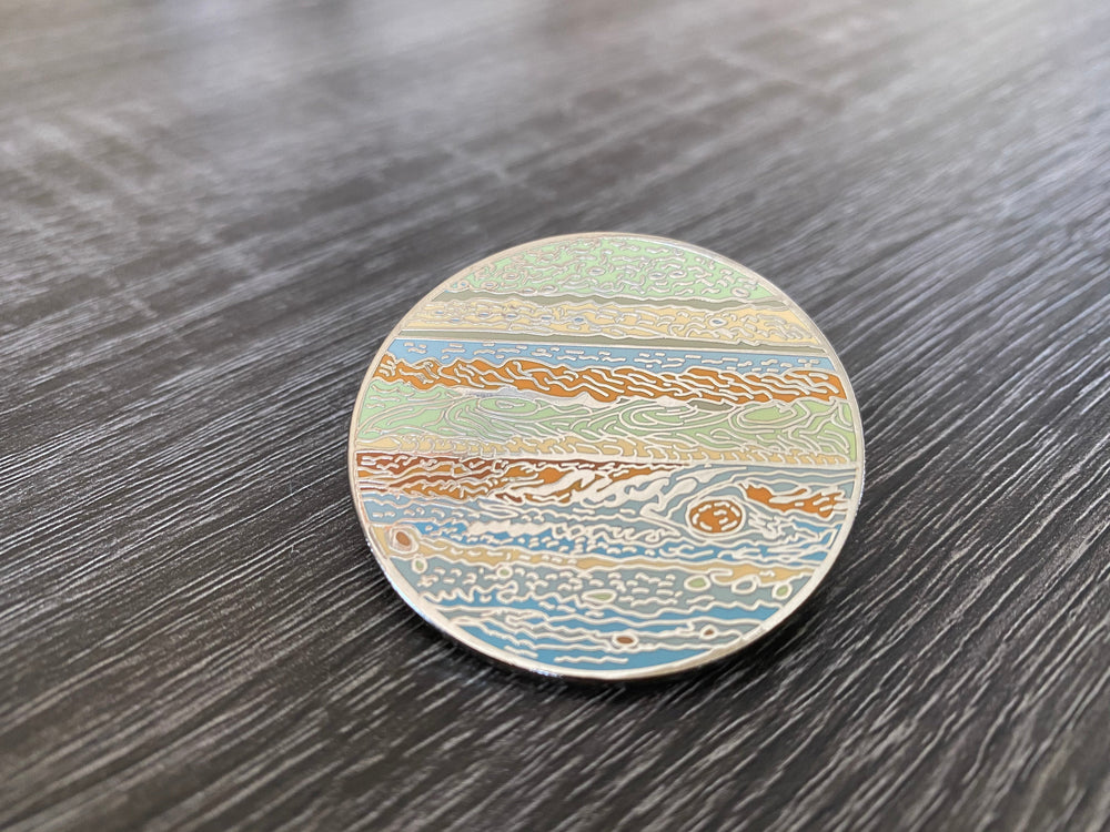 Jupiter Hard Enamel Pin (ONLINE ORDER ONLY)