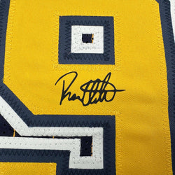 Facsimile Autographed Ron Artest Indiana Blue Pinstripe Reprint Laser Auto Basketball Jersey Size Men's XL (ONLINE ORDER ONLY)