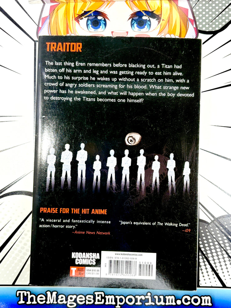 Attack on Titan Vol 3 (Online Order Only)
