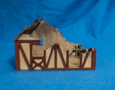 28mm Small Half Timber House  - 28MMDF550 (Online Order Only)