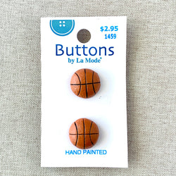 1459 Basketball - La Mode - 1 Hole - Shank - Assorted Sizes (ONLINE ORDER ONLY)